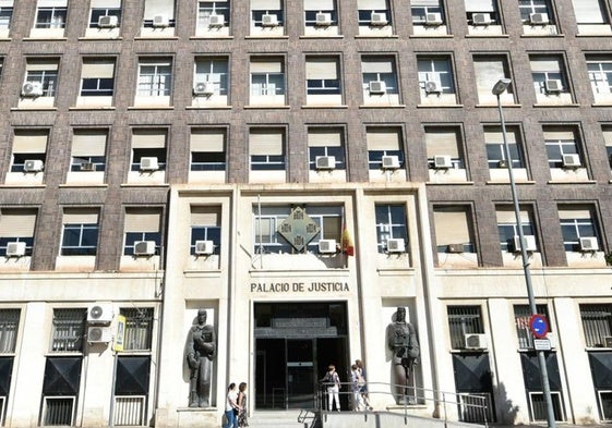 Palacio de Justicia de Murcia en una imagen de archivo.