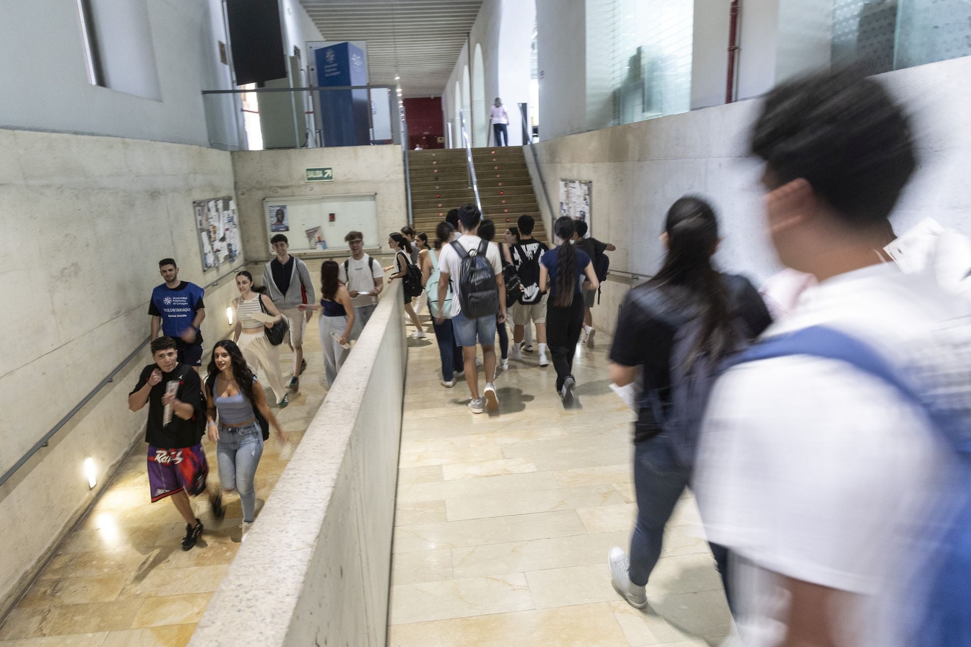 Los alumnos de la Región de Murcia afrontan los primeros exámenes de la PAU, en imágenes