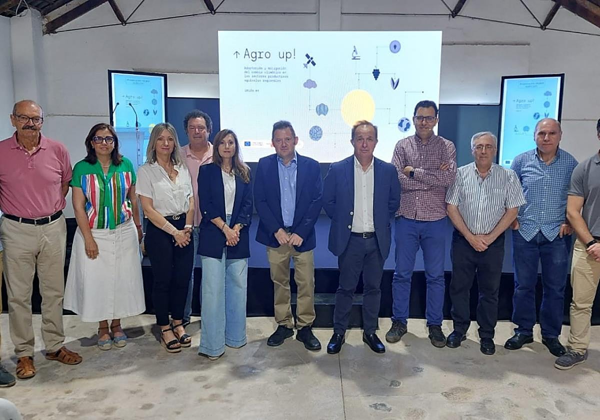 Imagen de la jornada del proyecto 'Feder Agro Up!' que se celebró en el Imida.