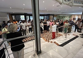 Una visita a la Asamblea Regional, en una imagen de archivo.