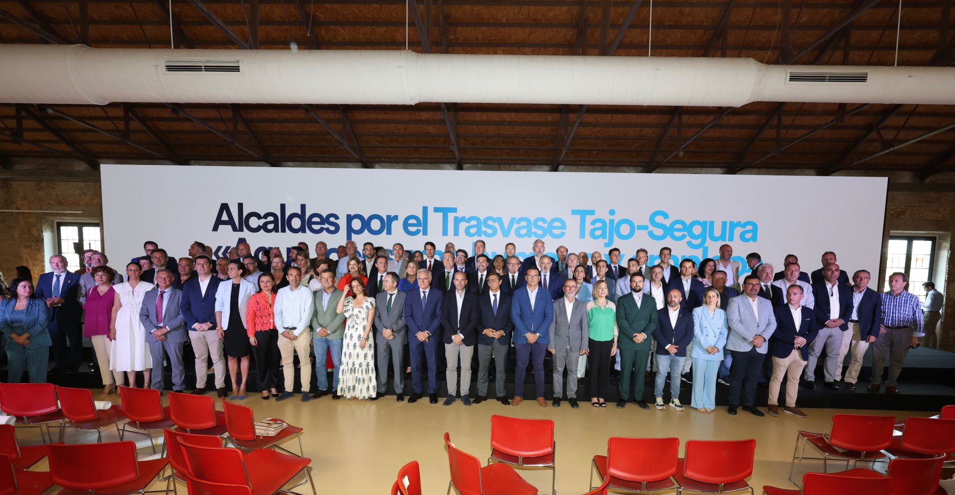 Las imágenes del acto institucional &#039;Alcaldes por el trasvase Tajo-Segura&#039;