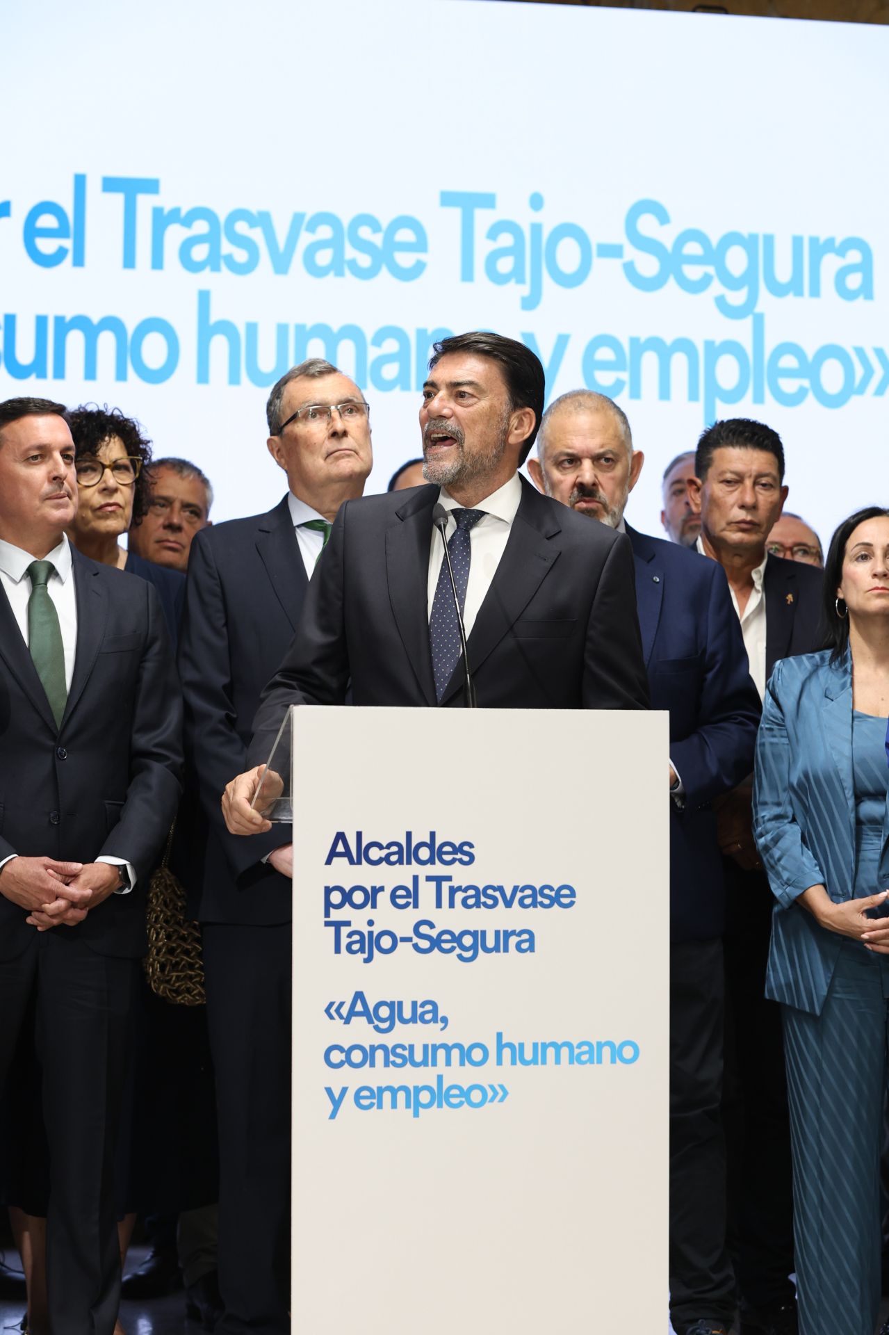 Las imágenes del acto institucional &#039;Alcaldes por el trasvase Tajo-Segura&#039;