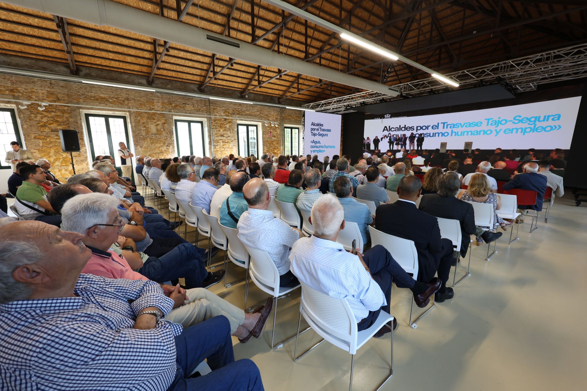 Las imágenes del acto institucional &#039;Alcaldes por el trasvase Tajo-Segura&#039;