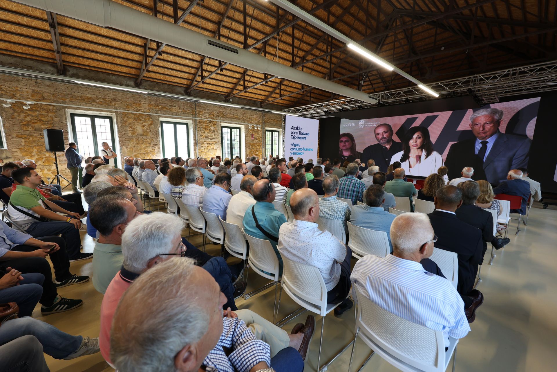 Las imágenes del acto institucional &#039;Alcaldes por el trasvase Tajo-Segura&#039;