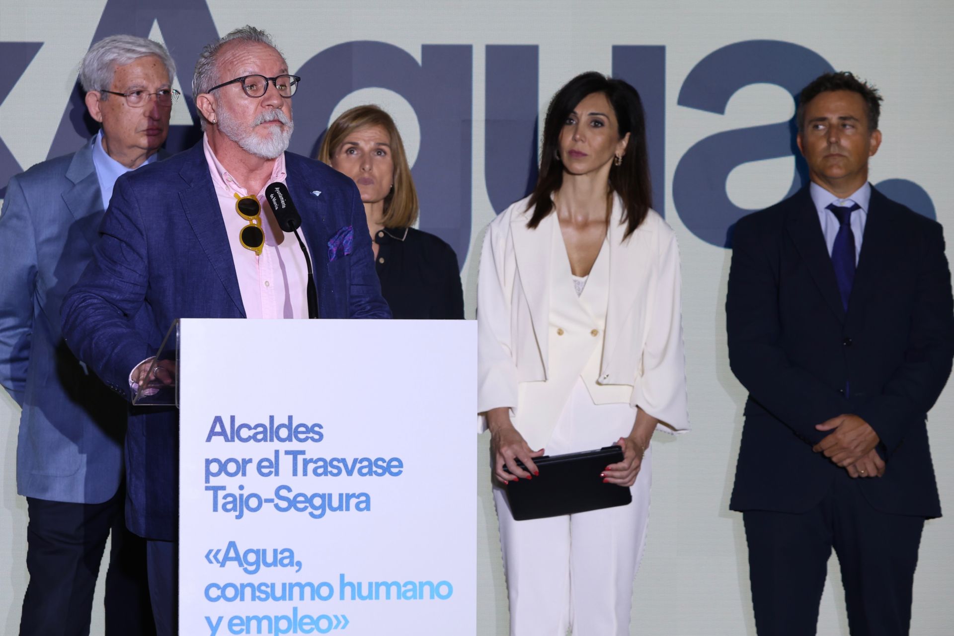 Las imágenes del acto institucional &#039;Alcaldes por el trasvase Tajo-Segura&#039;