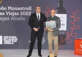 Medalla de oro lograda por Alceño.