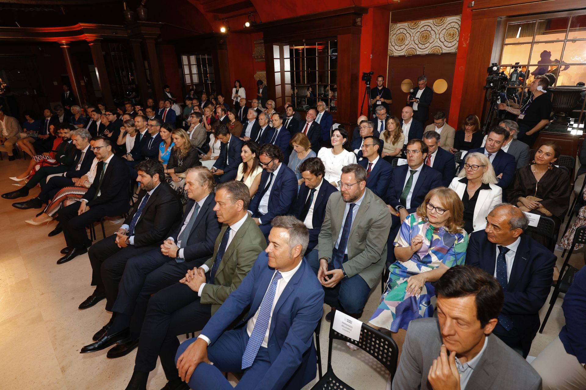 Las imágenes de la presentación de Región de Talentos en el Teatro Real de Madrid