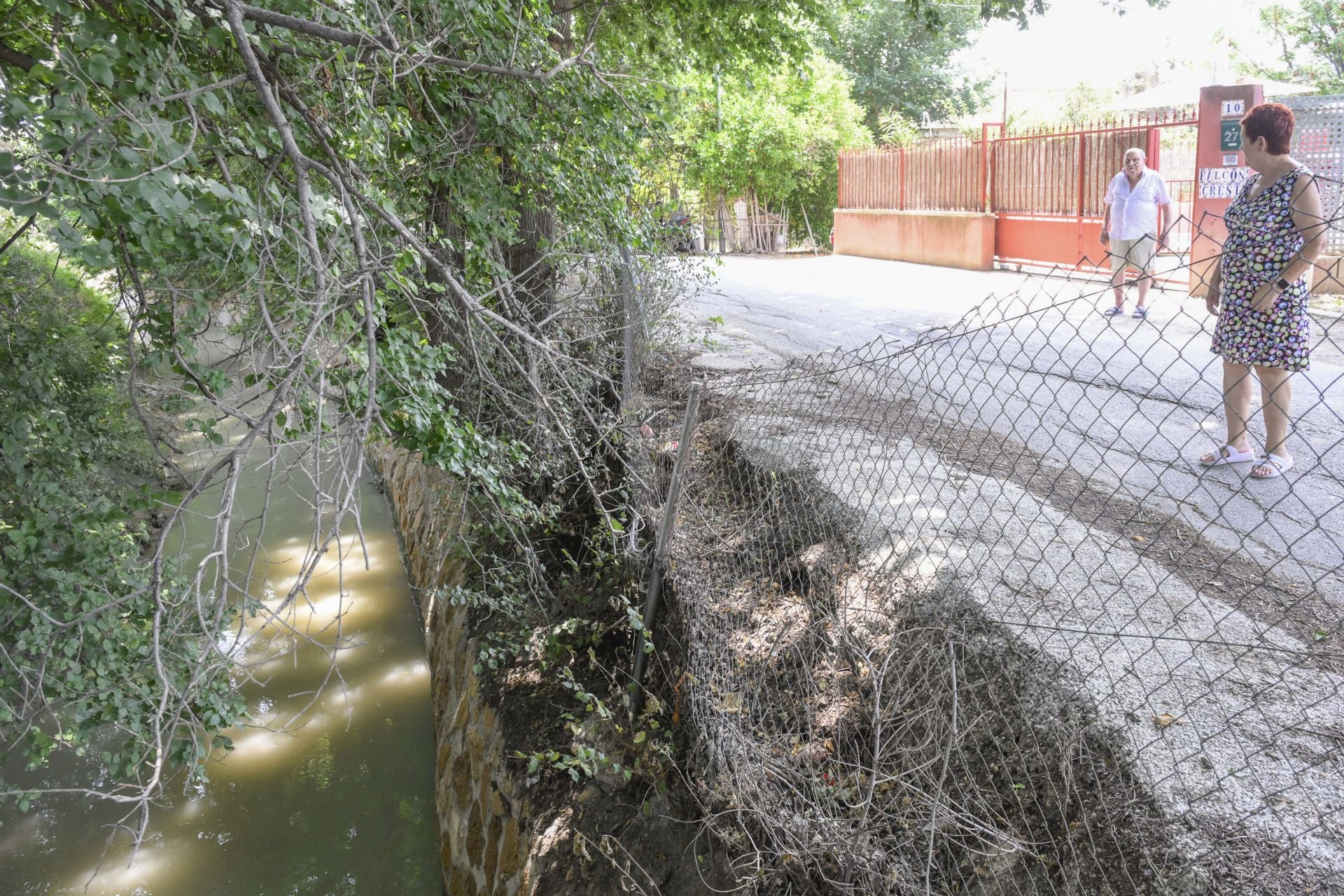 Desperfectos, falta de servicios y plagas en Aljucer, en imágenes