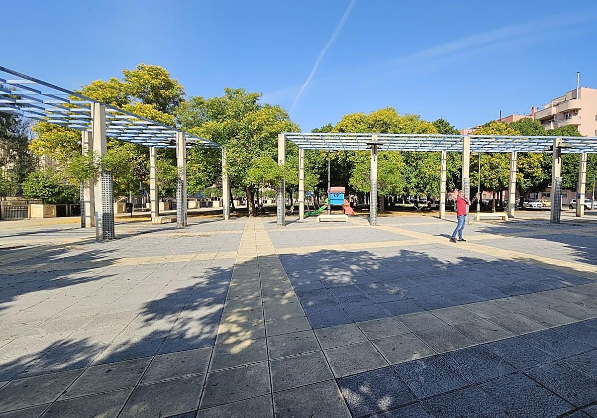 El parque Ingeniero Juan García, en una imagen de archivo.