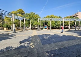 El parque Ingeniero Juan García, en una imagen de archivo.