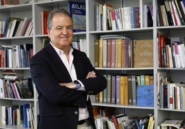 Salvador Gómez, el jueves pasado en la Redacción de LA VERDAD en Murcia.