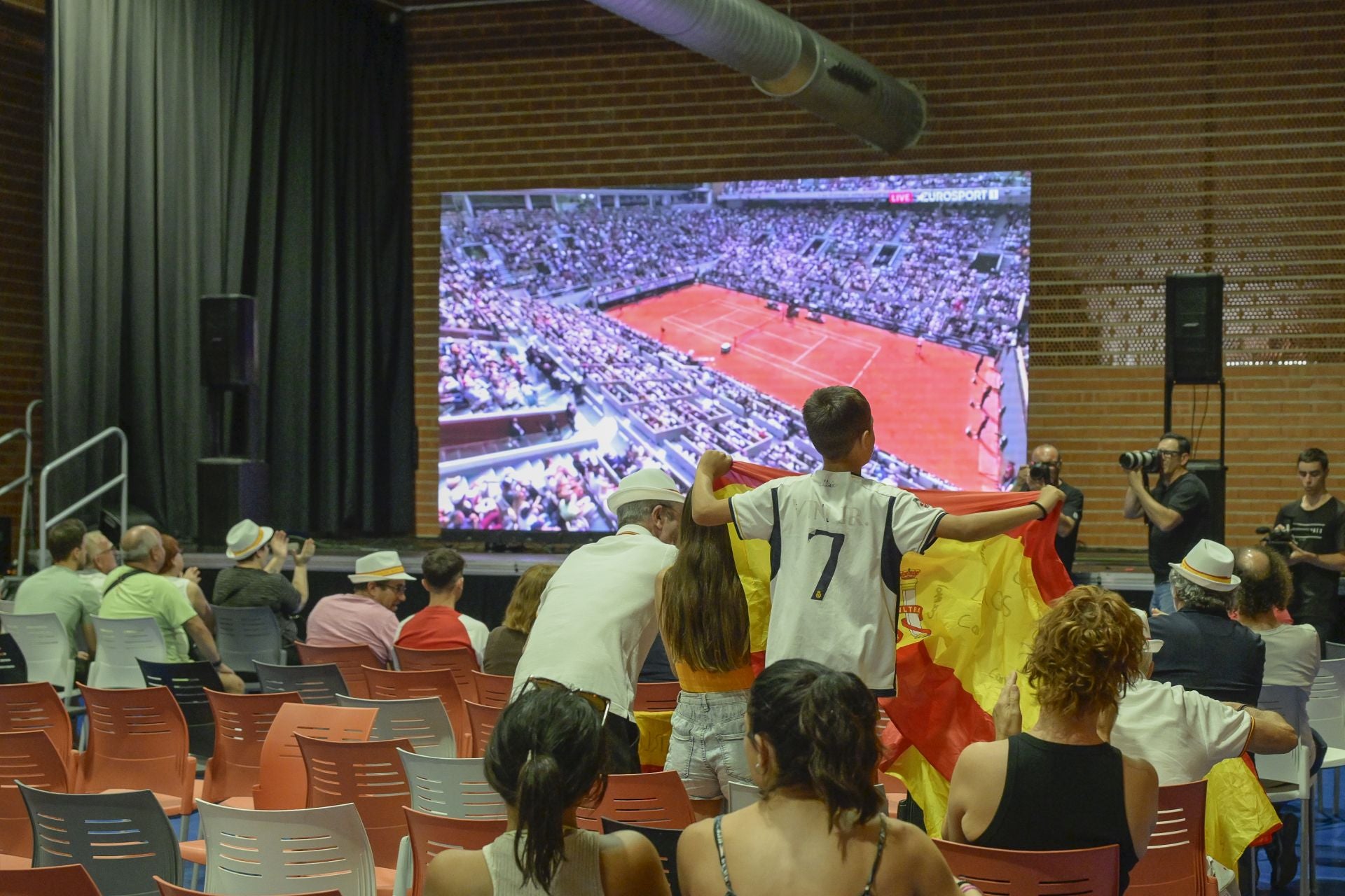 Así se siguió en El Palmar la final de Carlos Alcaraz en Roland Garros