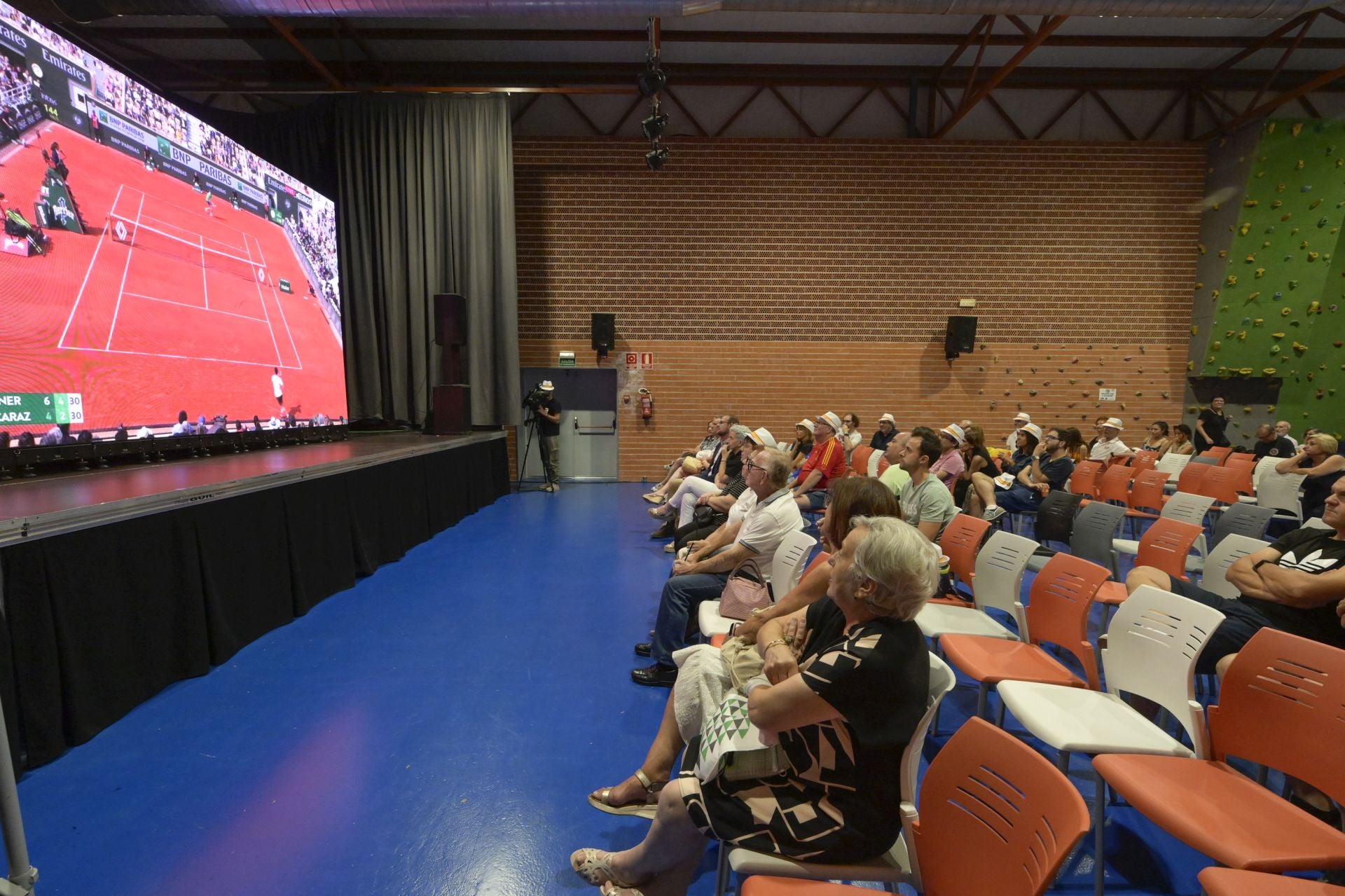Así se siguió en El Palmar la final de Carlos Alcaraz en Roland Garros
