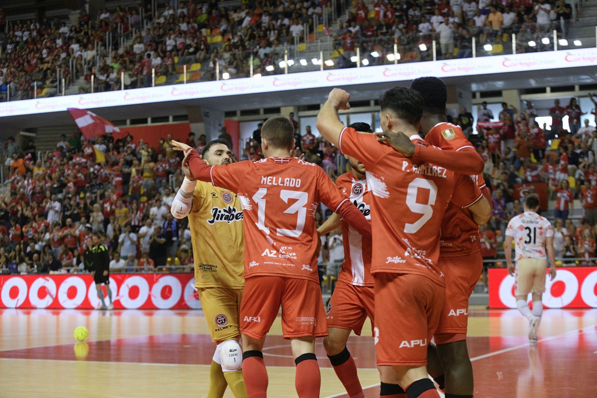 La victoria del Jimbee Cartagena contra ElPozo Murcia, en imágenes