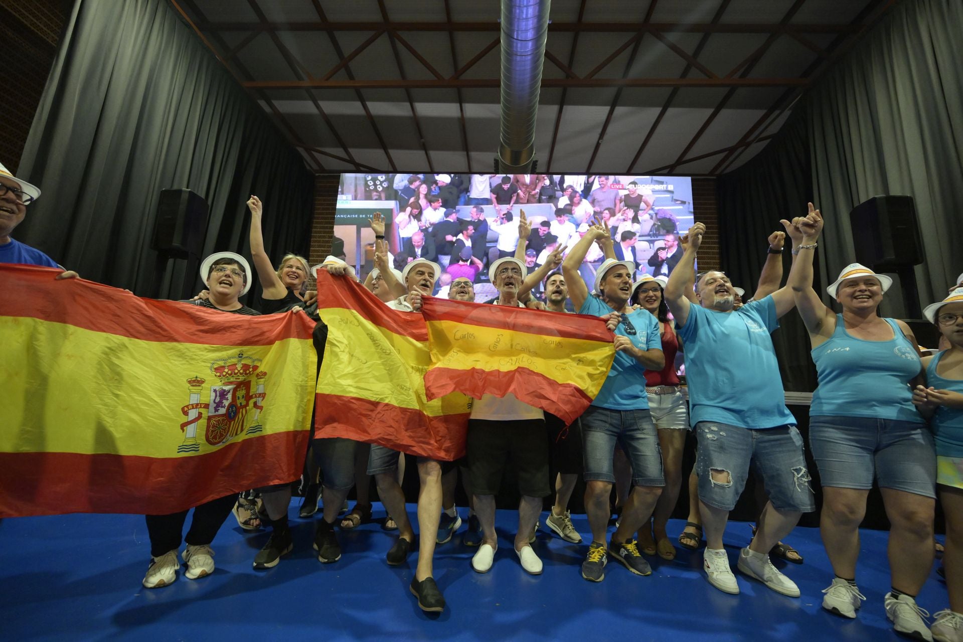 Así se siguió en El Palmar la final de Carlos Alcaraz en Roland Garros