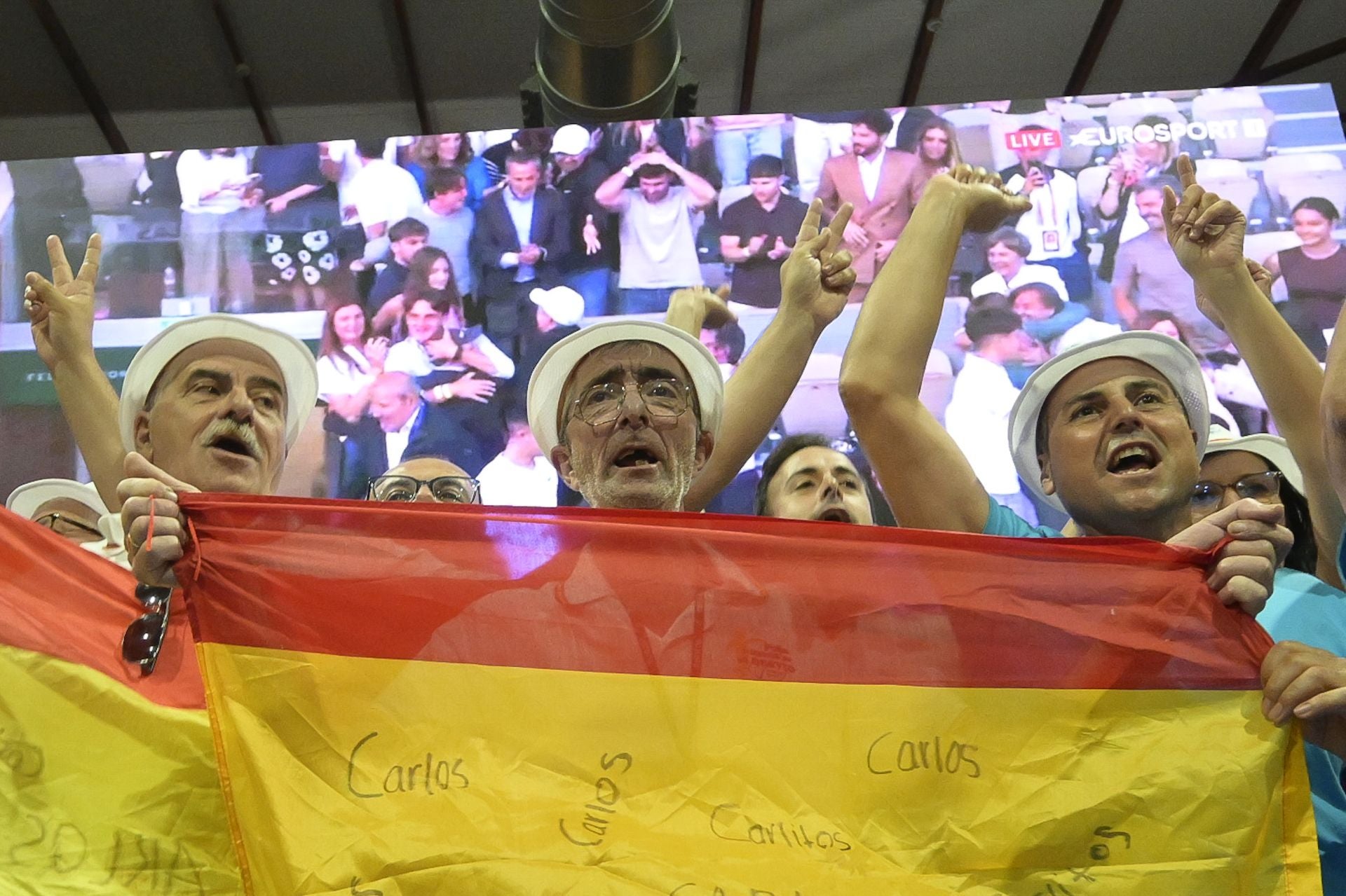 Así se siguió en El Palmar la final de Carlos Alcaraz en Roland Garros