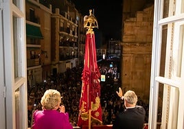Exposición pública de la 'Gloriosa Enseña del Oriol'.