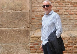 El profesor José Belmonte, este martes, durante la entrevista con LA VERDAD en Murcia.