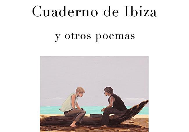 Detalle de la portada de 'Cuaderno de Ibiza y otros poemas'.