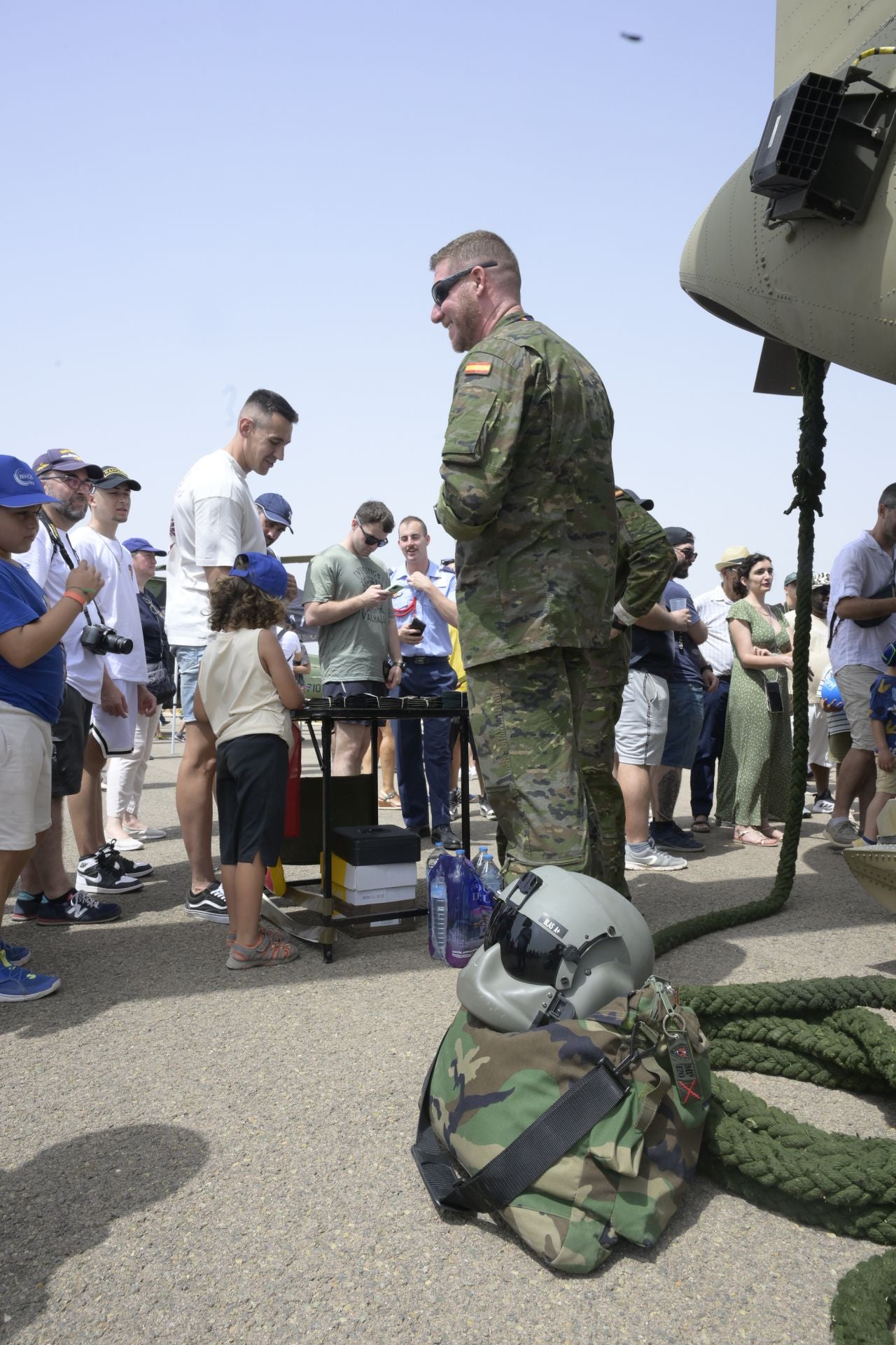 Las imágenes de la exhibición de aviones del festival Aire 25