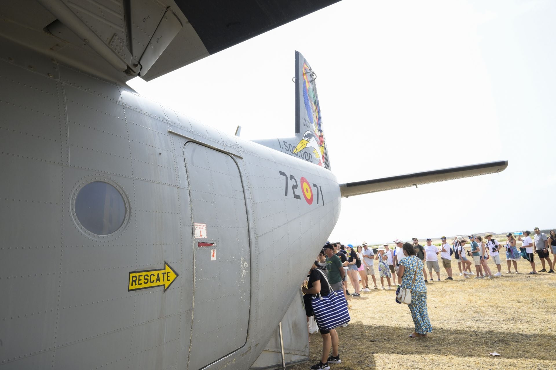 Las imágenes de la exhibición de aviones del festival Aire 25