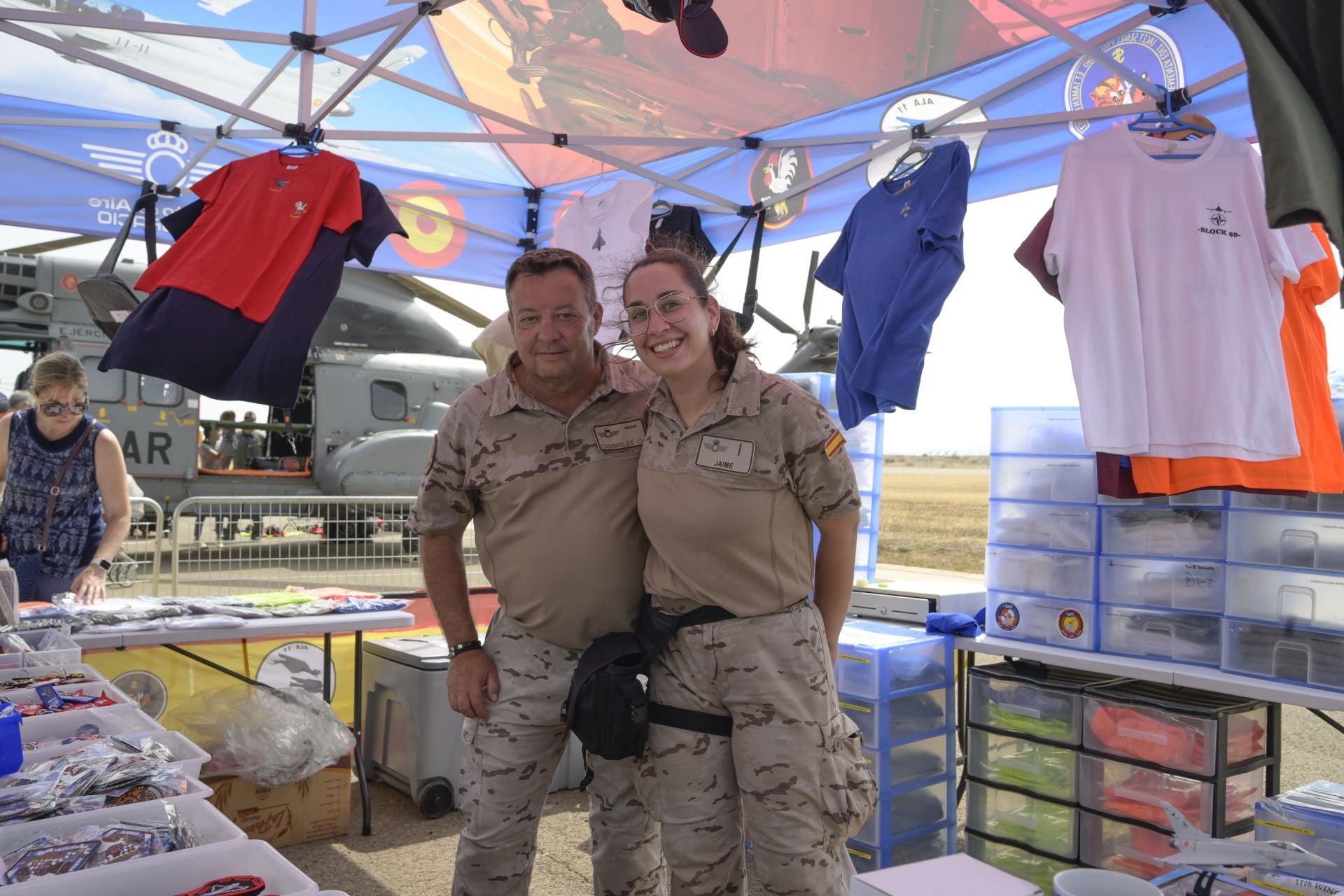Las imágenes de la exhibición de aviones del festival Aire 25