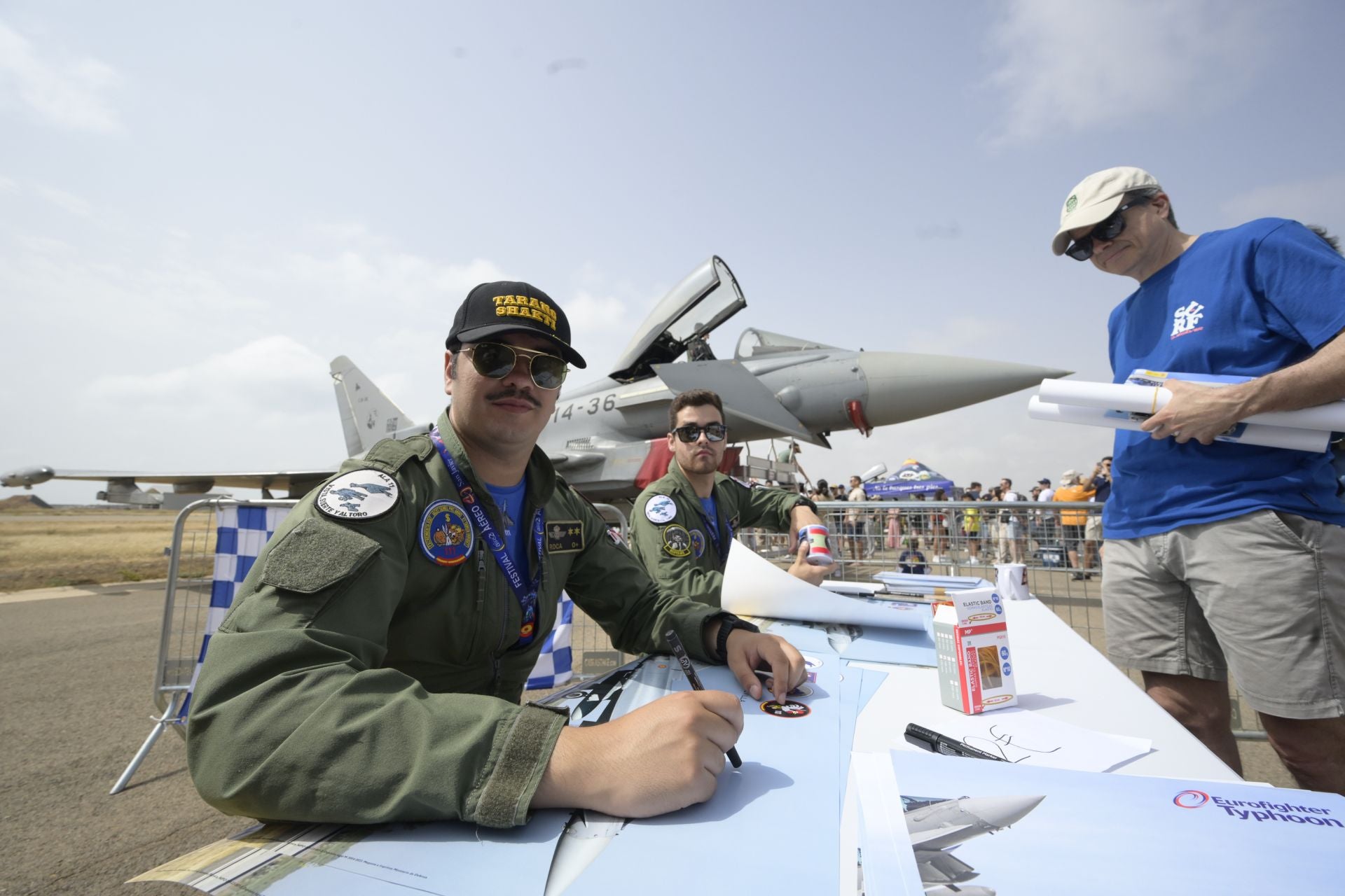 Las imágenes de la exhibición de aviones del festival Aire 25