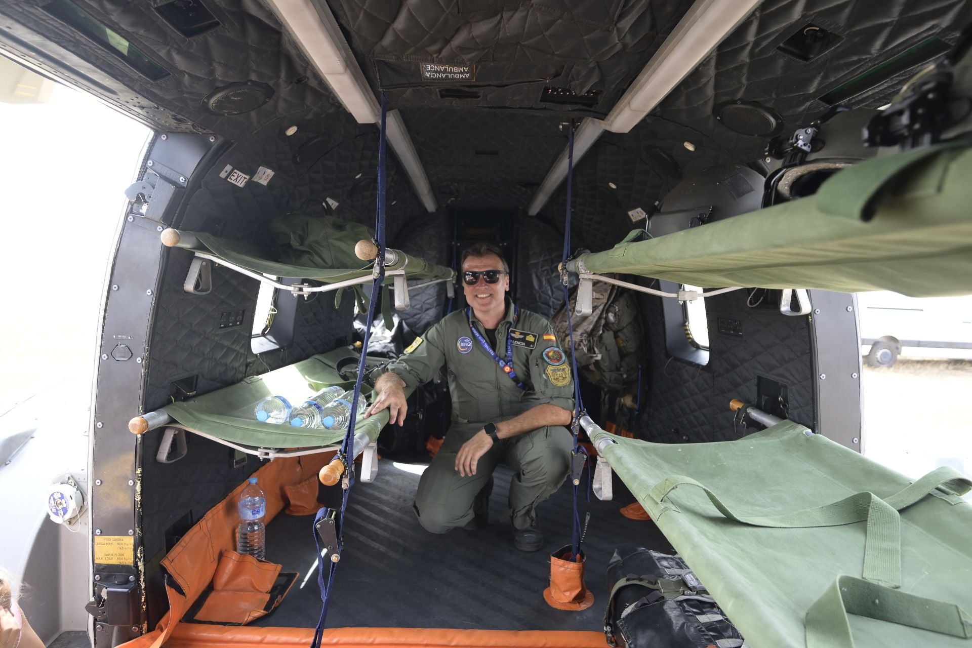 Las imágenes de la exhibición de aviones del festival Aire 25