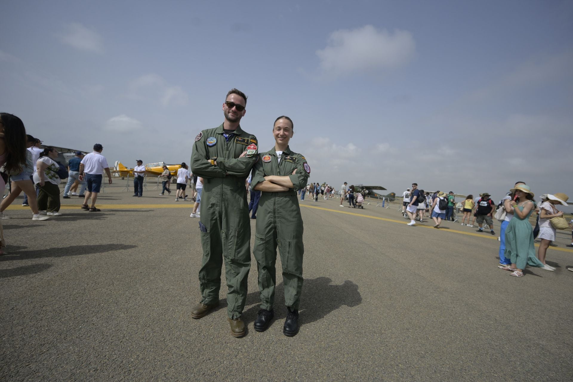 Las imágenes de la exhibición de aviones del festival Aire 25