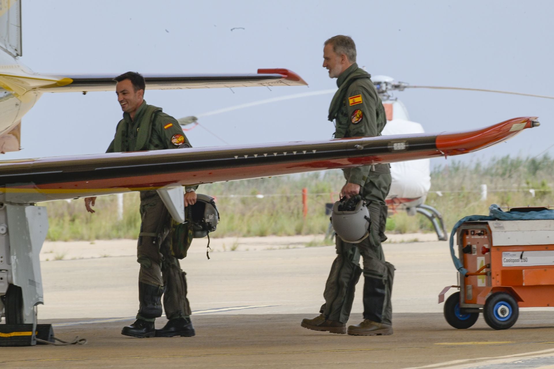 Las imágenes de la exhibición de aviones del festival Aire 25