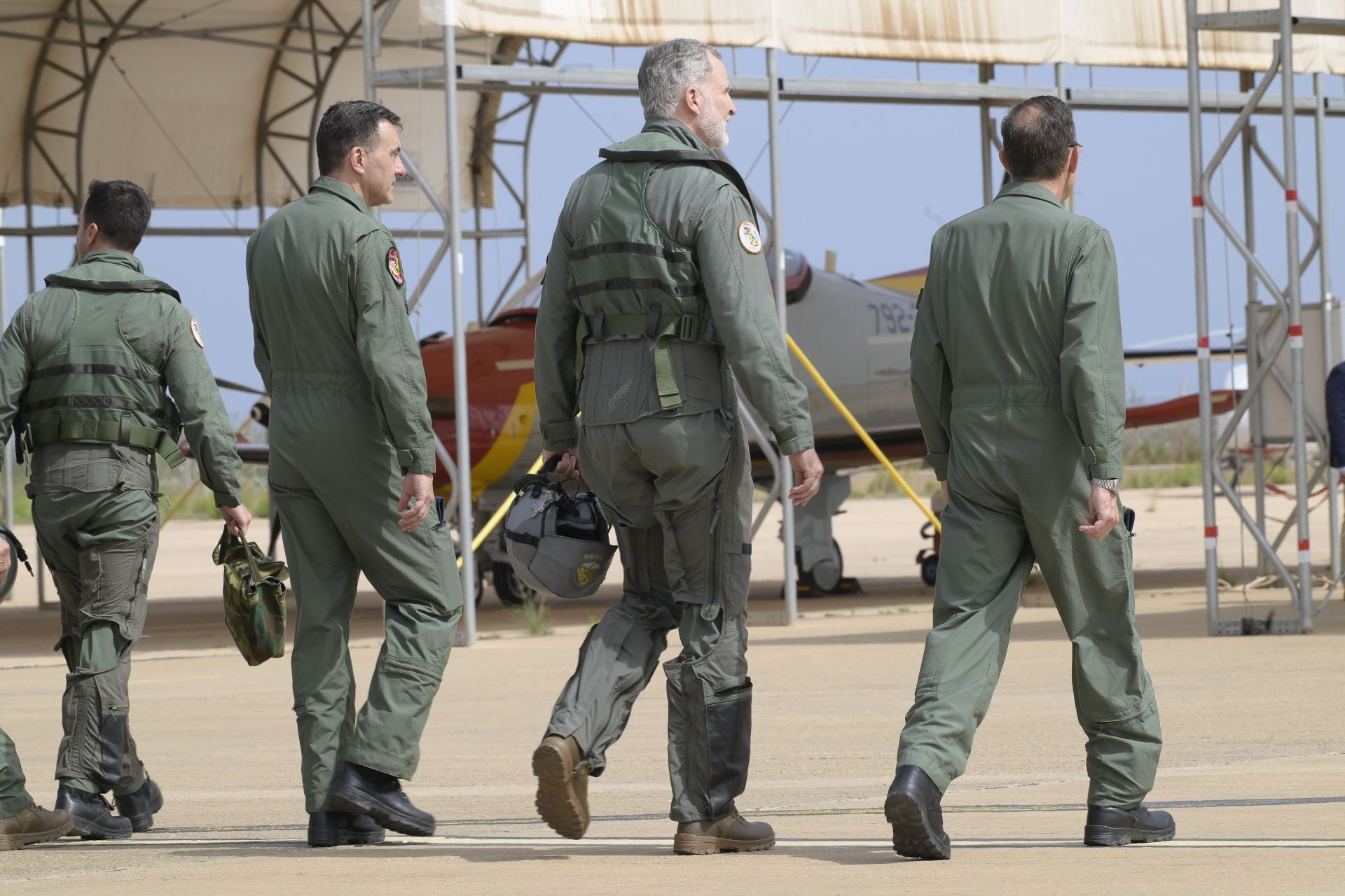 Las imágenes de la exhibición de aviones del festival Aire 25