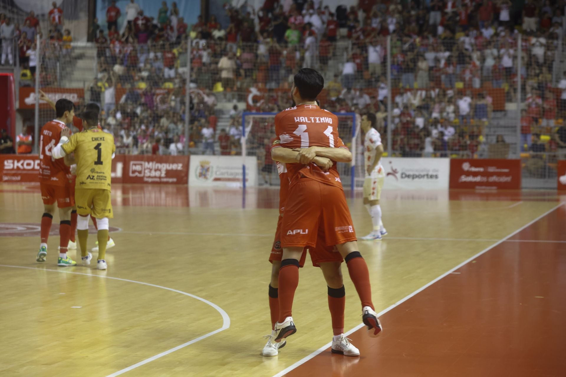 La victoria del Jimbee Cartagena ante ElPozo Murcia, en imágenes