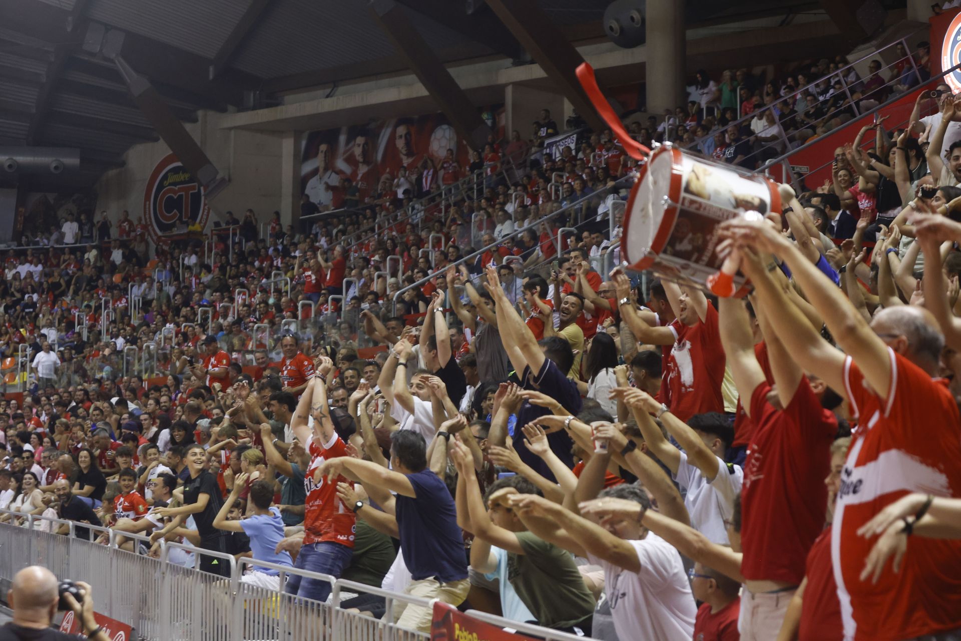 La victoria del Jimbee Cartagena ante ElPozo Murcia, en imágenes