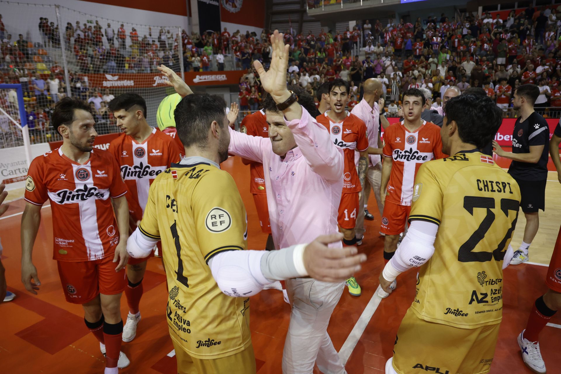 La victoria del Jimbee Cartagena ante ElPozo Murcia, en imágenes