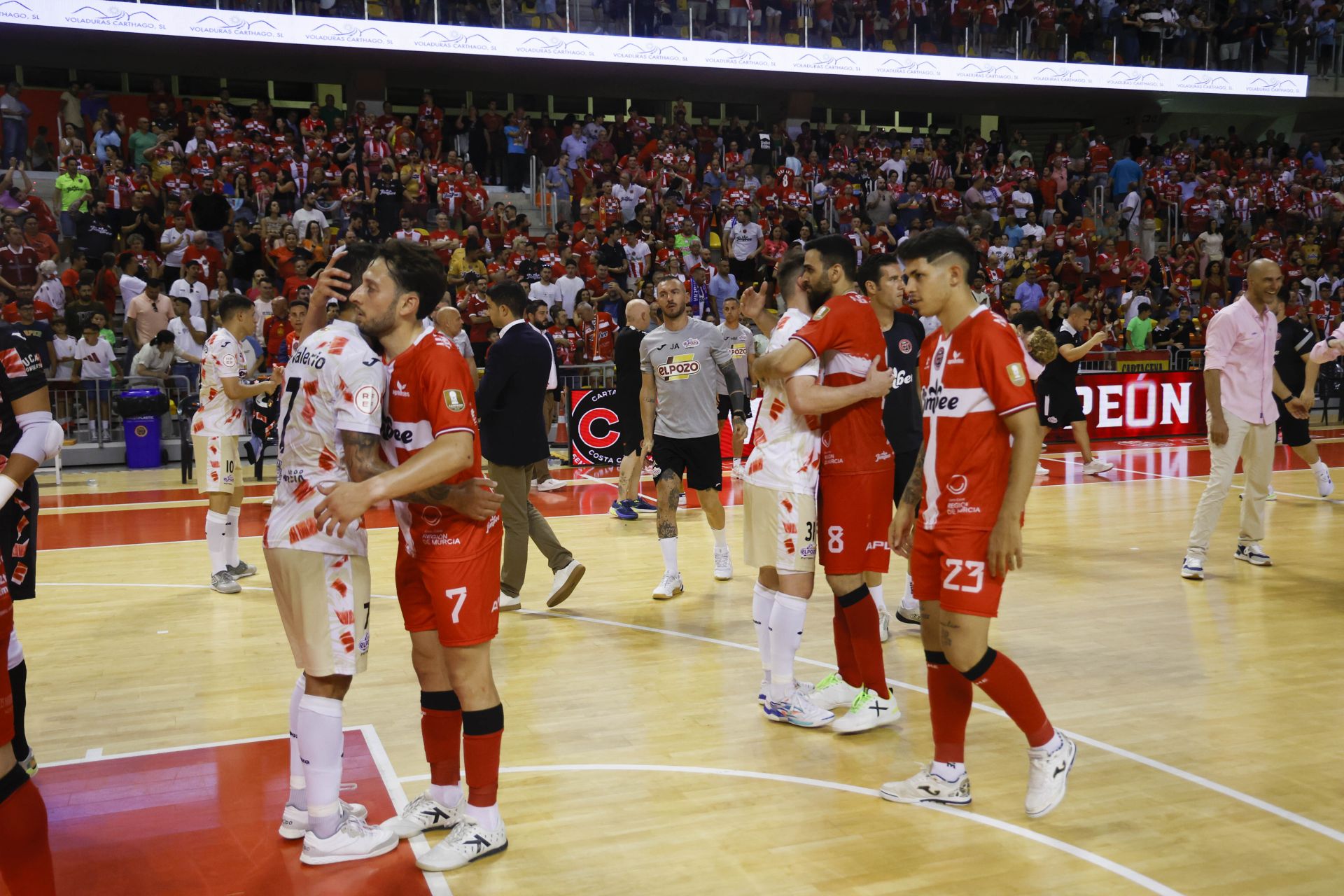 La victoria del Jimbee Cartagena ante ElPozo Murcia, en imágenes