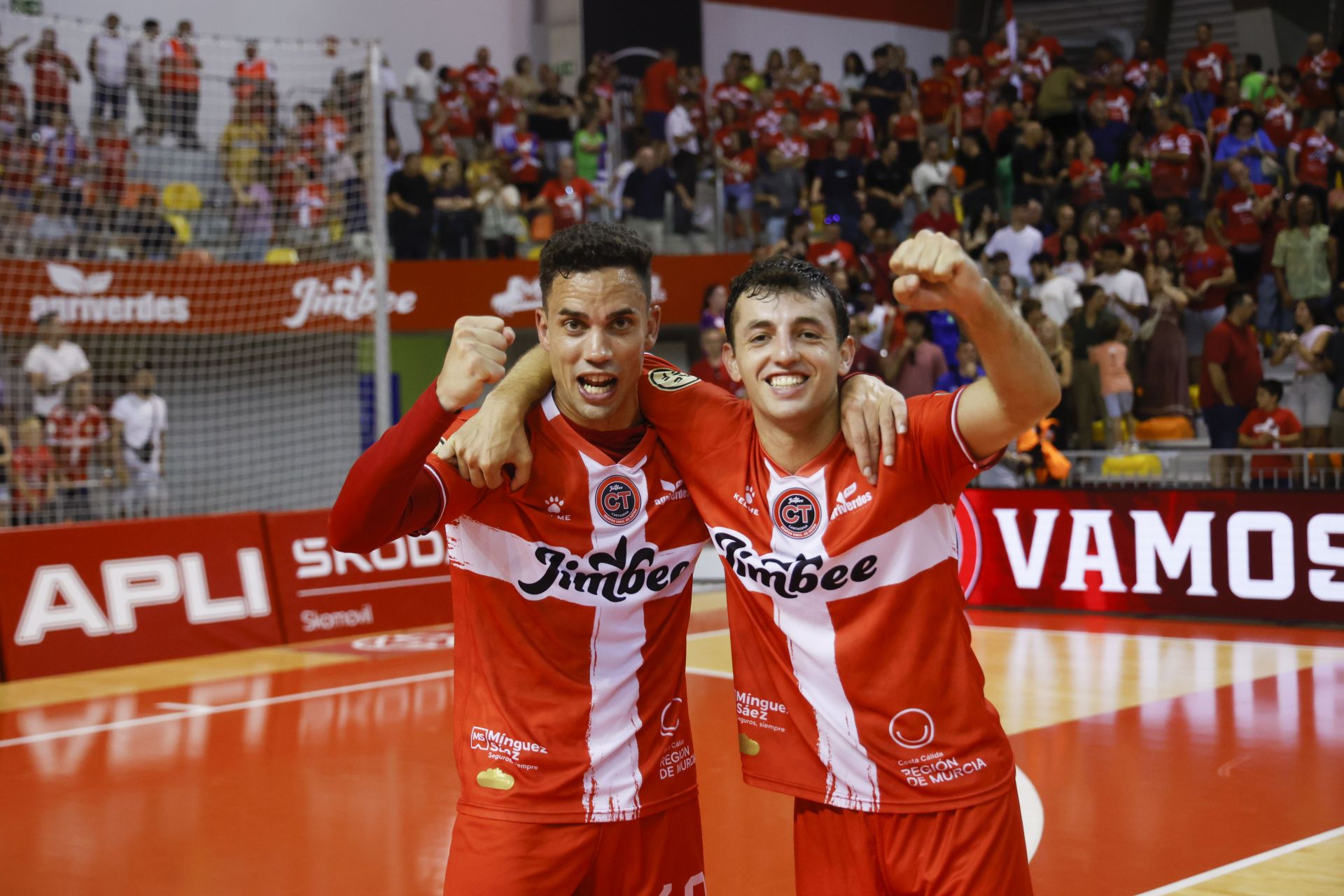 La victoria del Jimbee Cartagena ante ElPozo Murcia, en imágenes