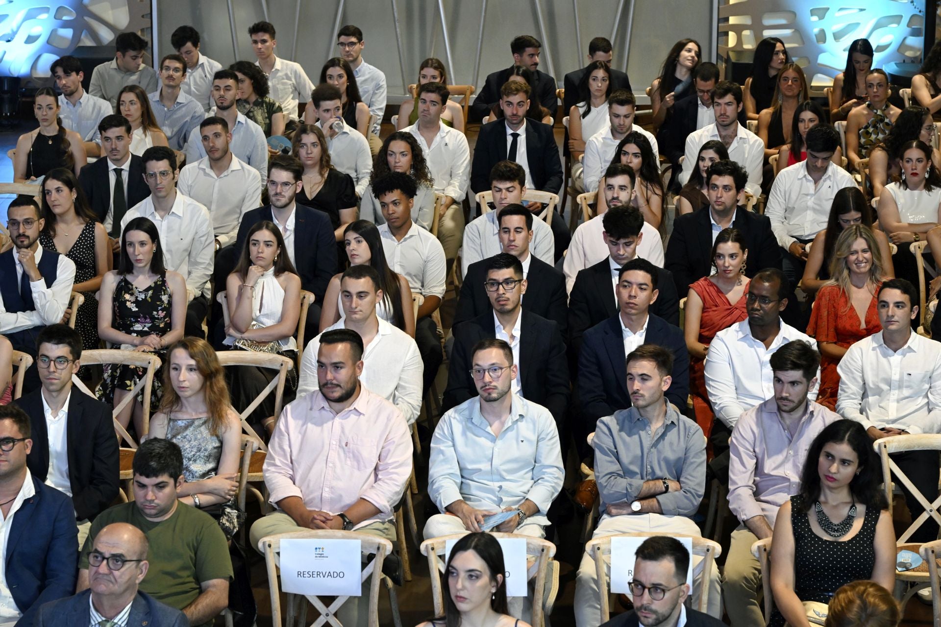 Acto de bienvenida para los nuevos miembros del Colegio de Médicos de la Región de Murcia, en imágenes