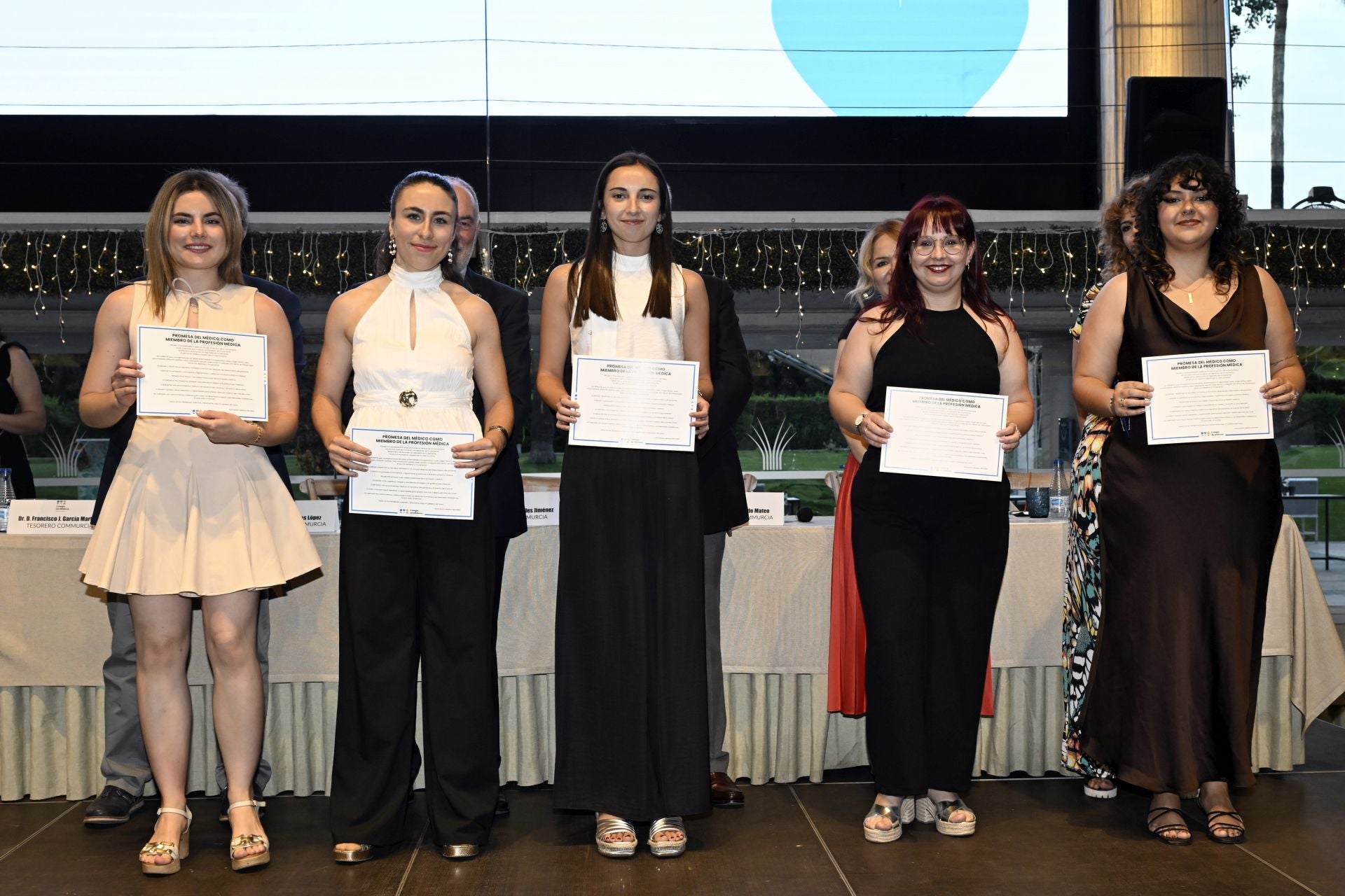 Acto de bienvenida para los nuevos miembros del Colegio de Médicos de la Región de Murcia, en imágenes