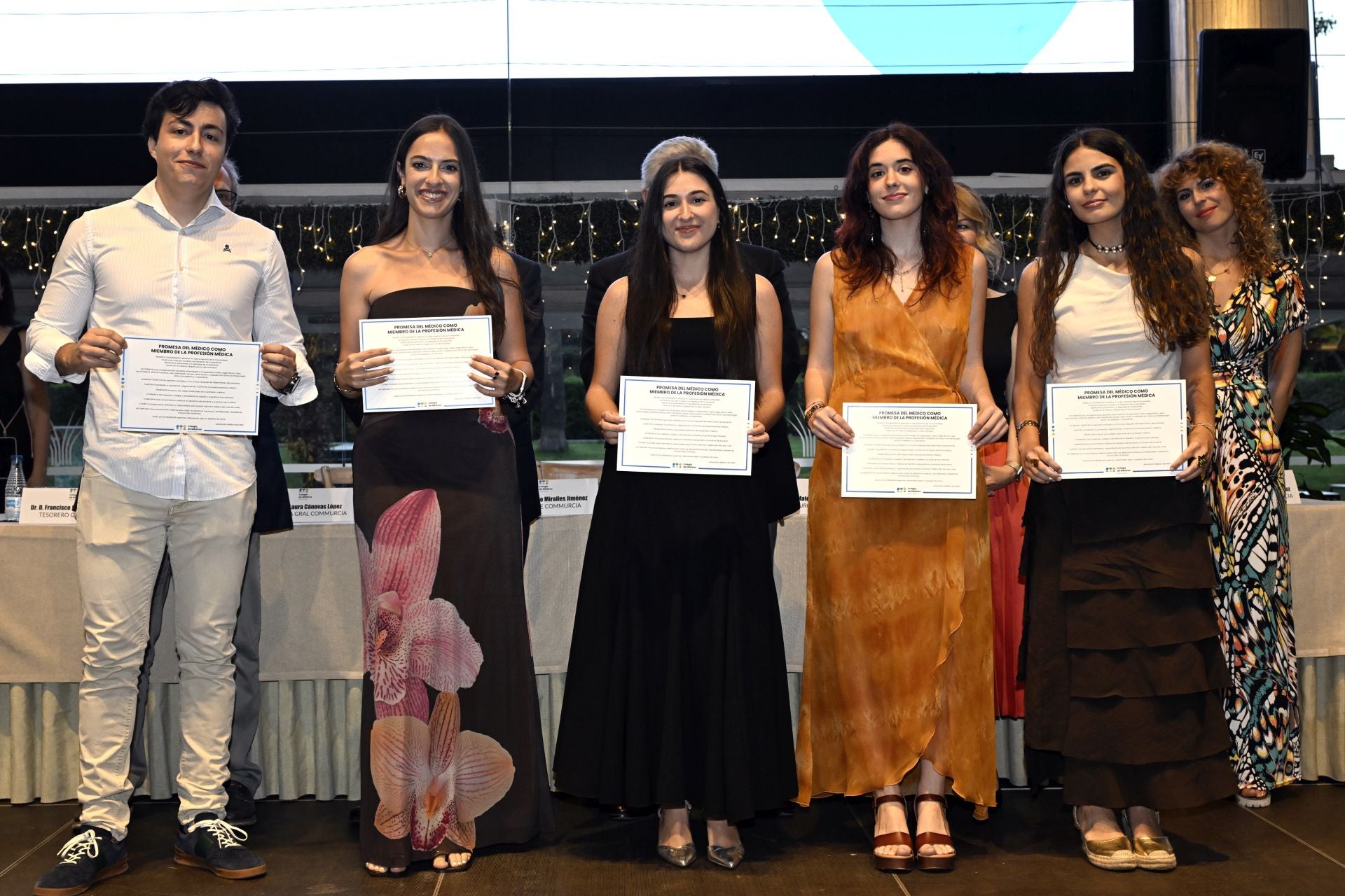 Acto de bienvenida para los nuevos miembros del Colegio de Médicos de la Región de Murcia, en imágenes