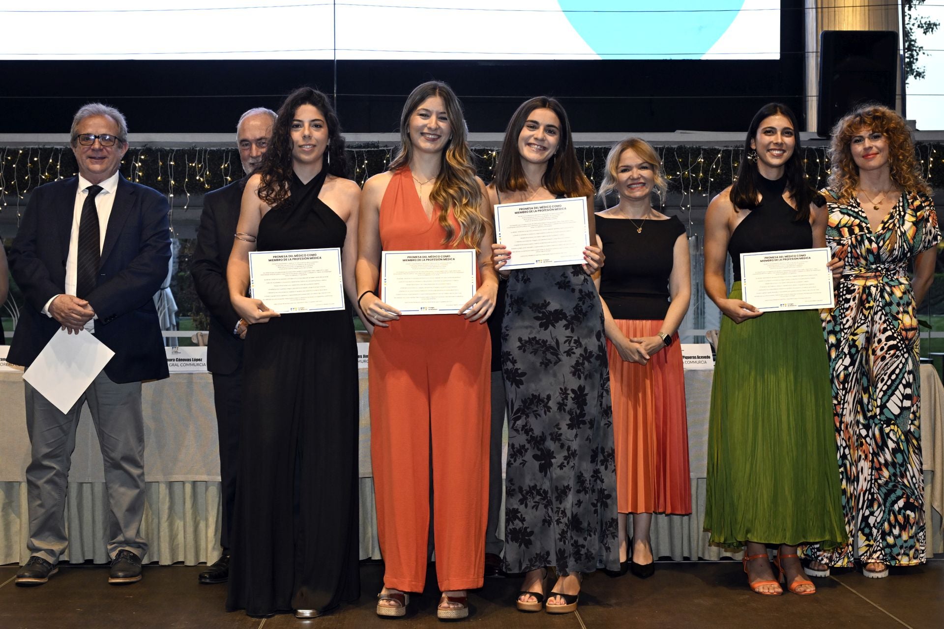 Acto de bienvenida para los nuevos miembros del Colegio de Médicos de la Región de Murcia, en imágenes