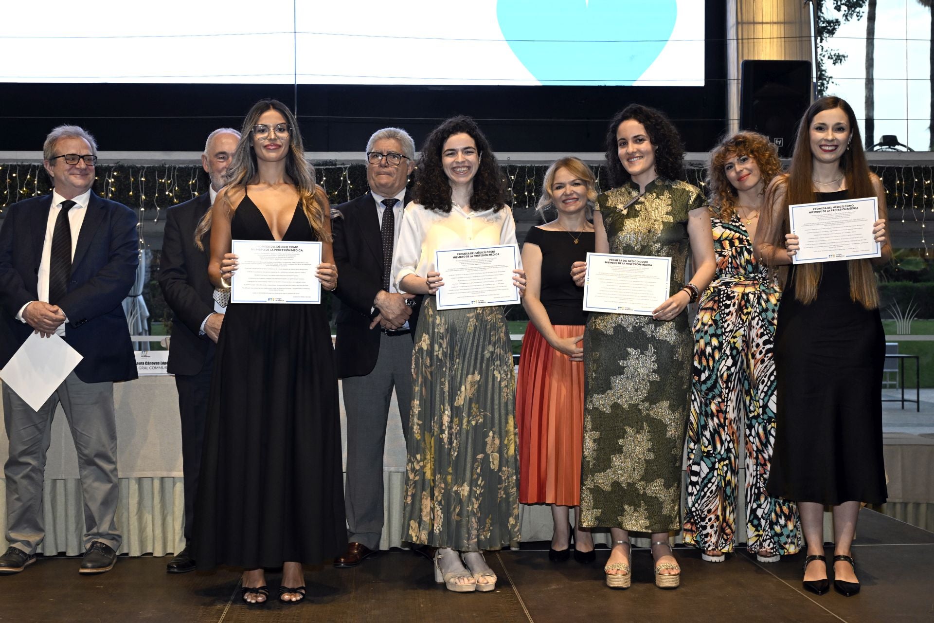 Acto de bienvenida para los nuevos miembros del Colegio de Médicos de la Región de Murcia, en imágenes
