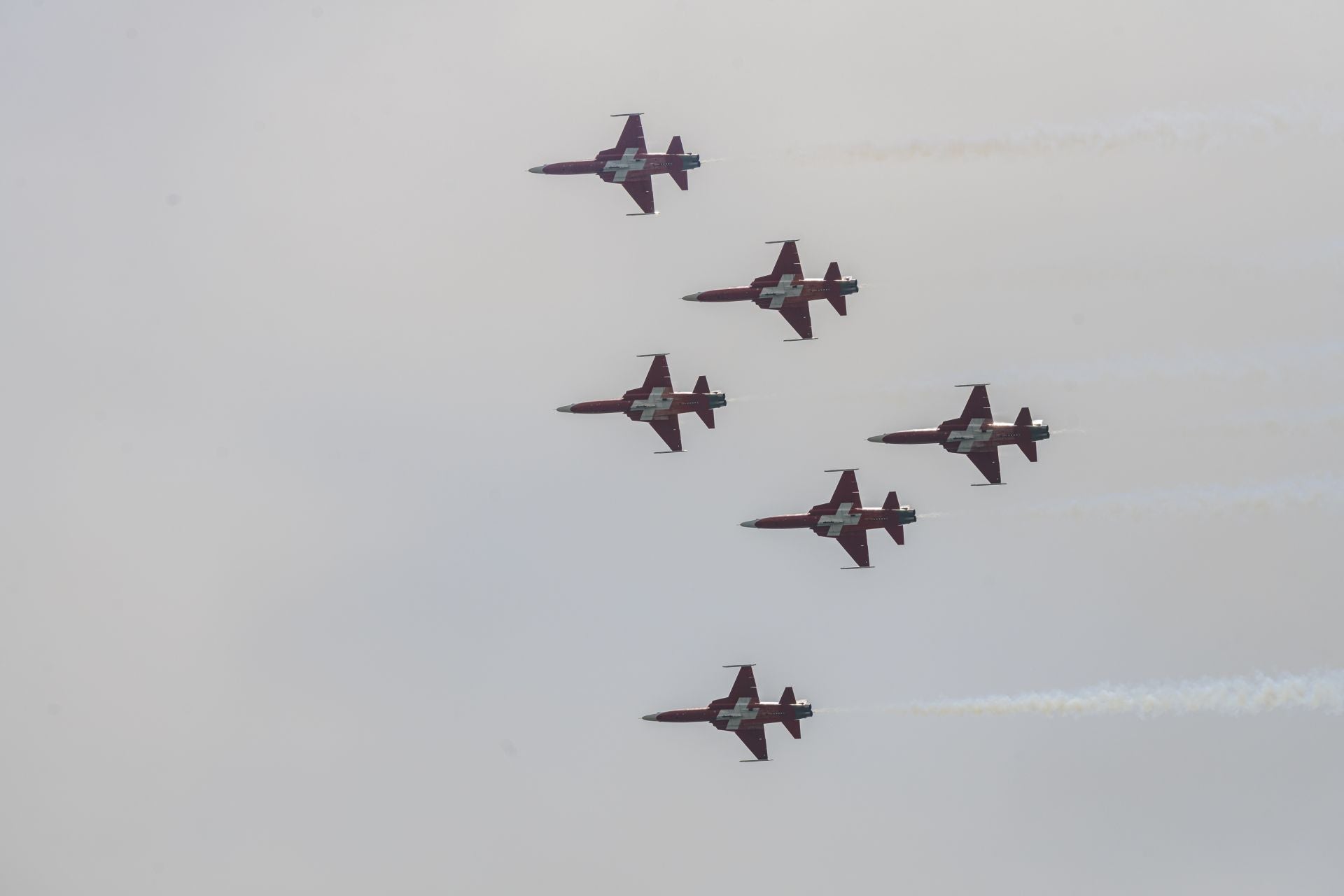 En imágenes, la exhibición aérea en el festival Aire 25 de San Javier