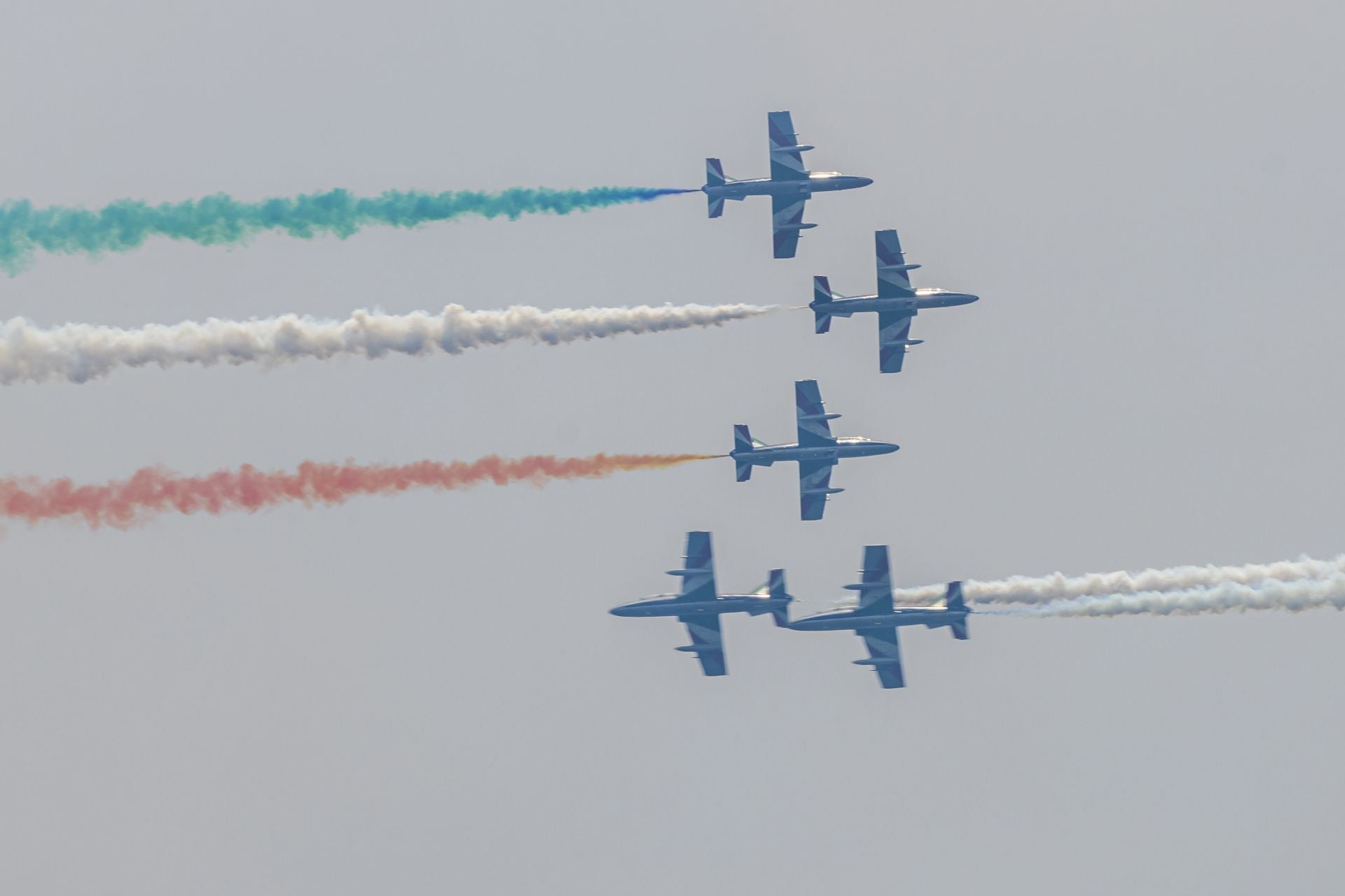En imágenes, la exhibición aérea en el festival Aire 25 de San Javier