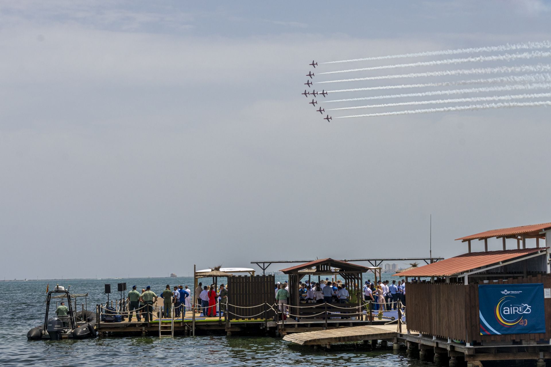 En imágenes, la exhibición aérea en el festival Aire 25 de San Javier
