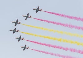 En imágenes, la exhibición aérea en el festival Aire 25 de San Javier