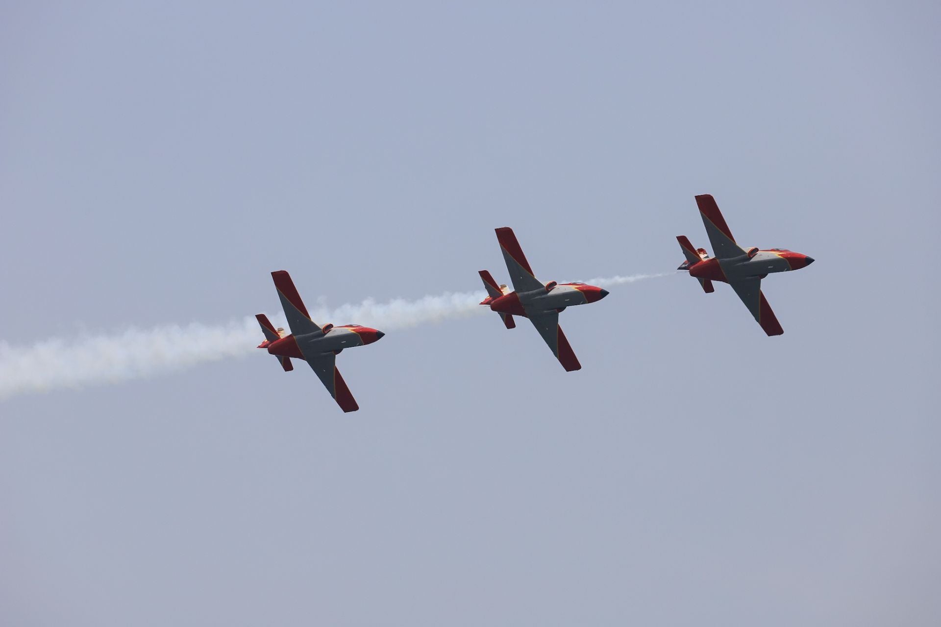 En imágenes, la exhibición aérea en el festival Aire 25 de San Javier