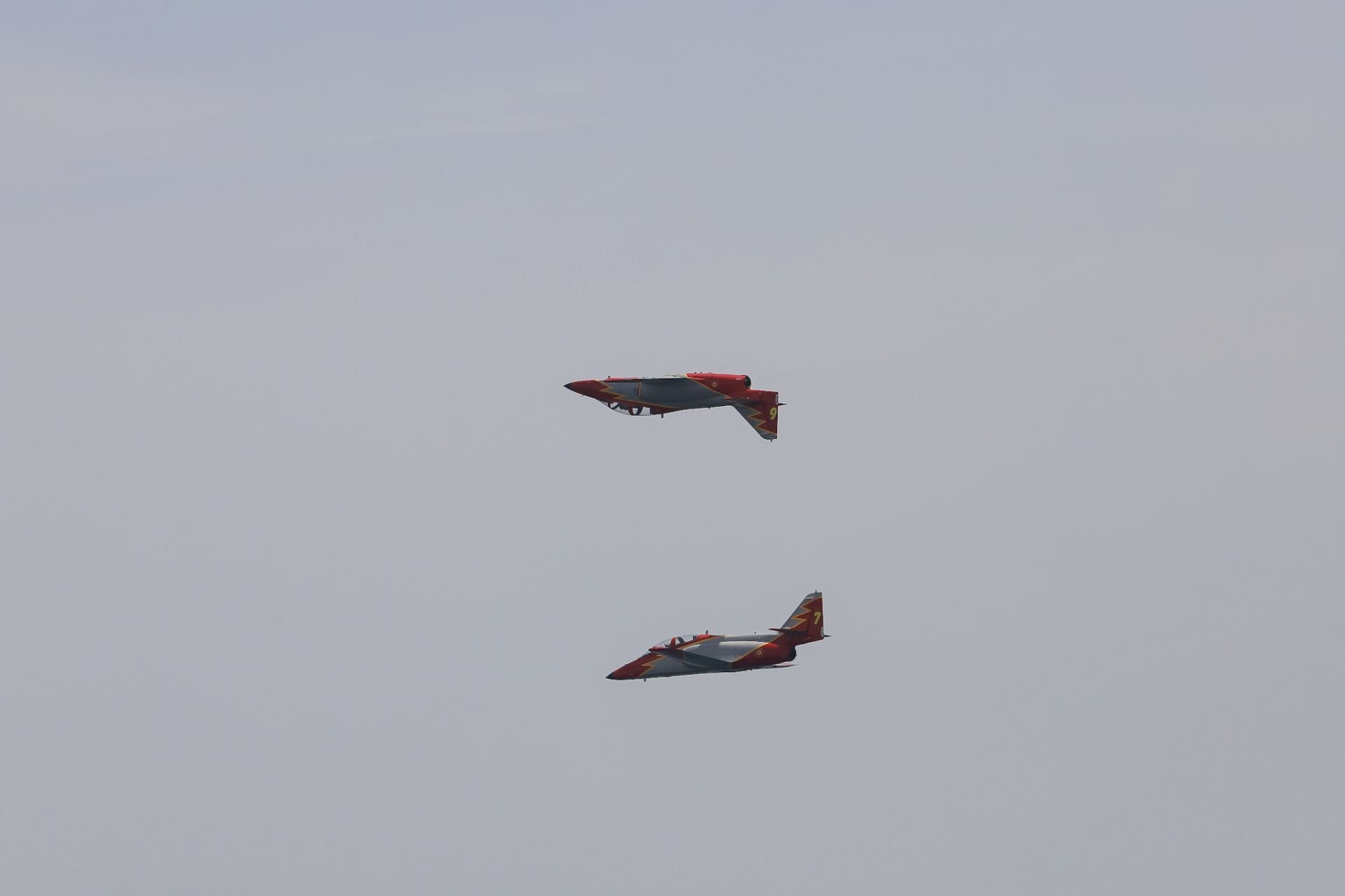 En imágenes, la exhibición aérea en el festival Aire 25 de San Javier