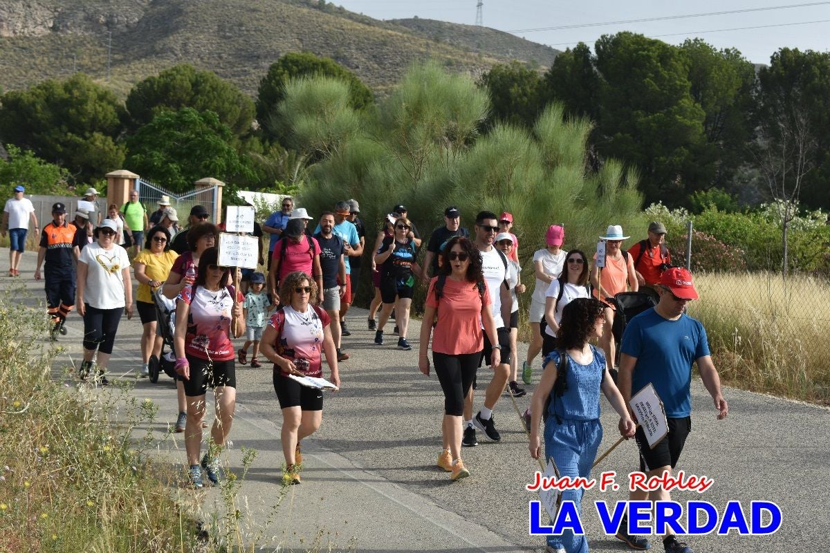 Imágenes de la marcha convocada por Plaza Nueva por la conexión ferroviaria con Albacete