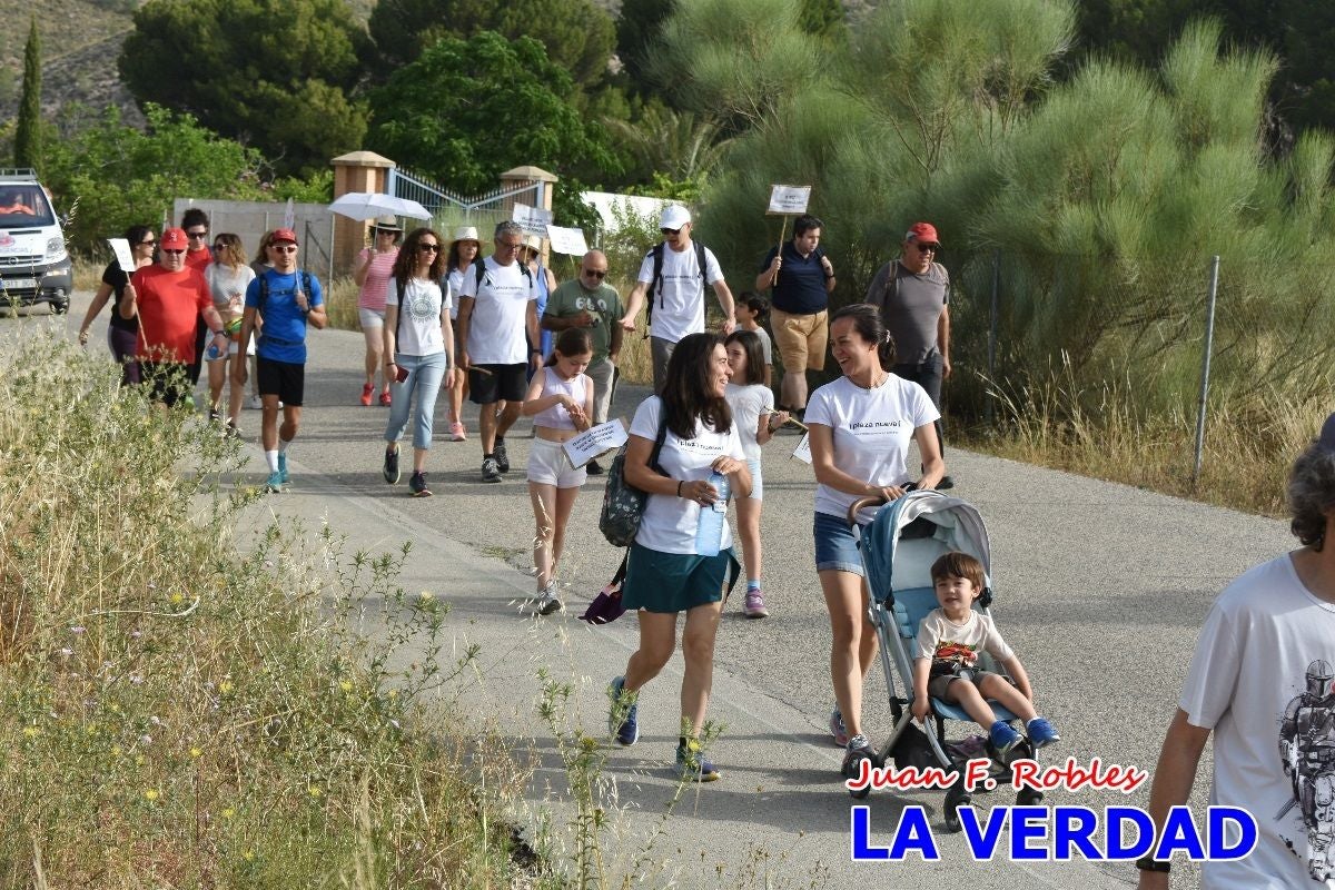 Imágenes de la marcha convocada por Plaza Nueva por la conexión ferroviaria con Albacete