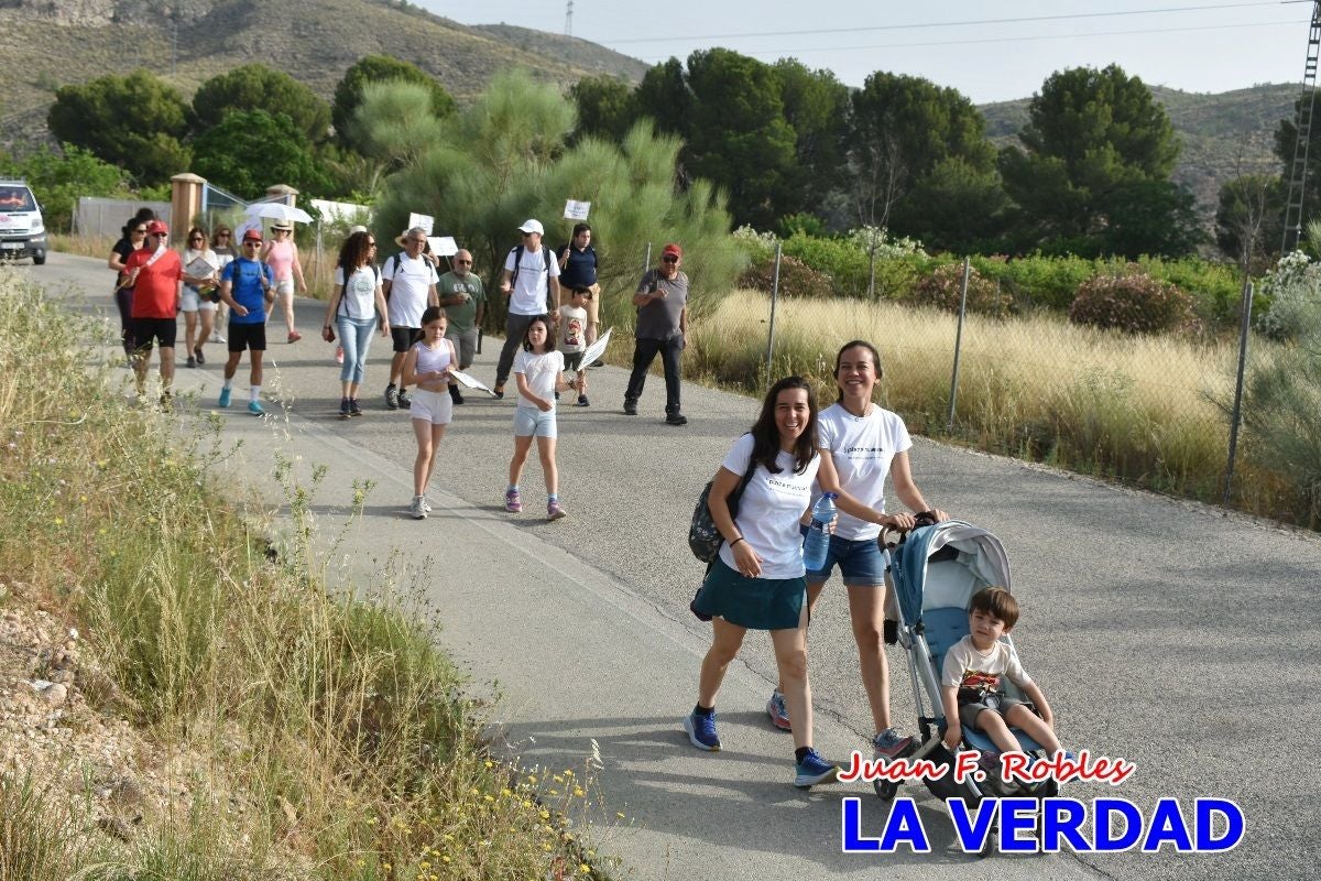 Imágenes de la marcha convocada por Plaza Nueva por la conexión ferroviaria con Albacete